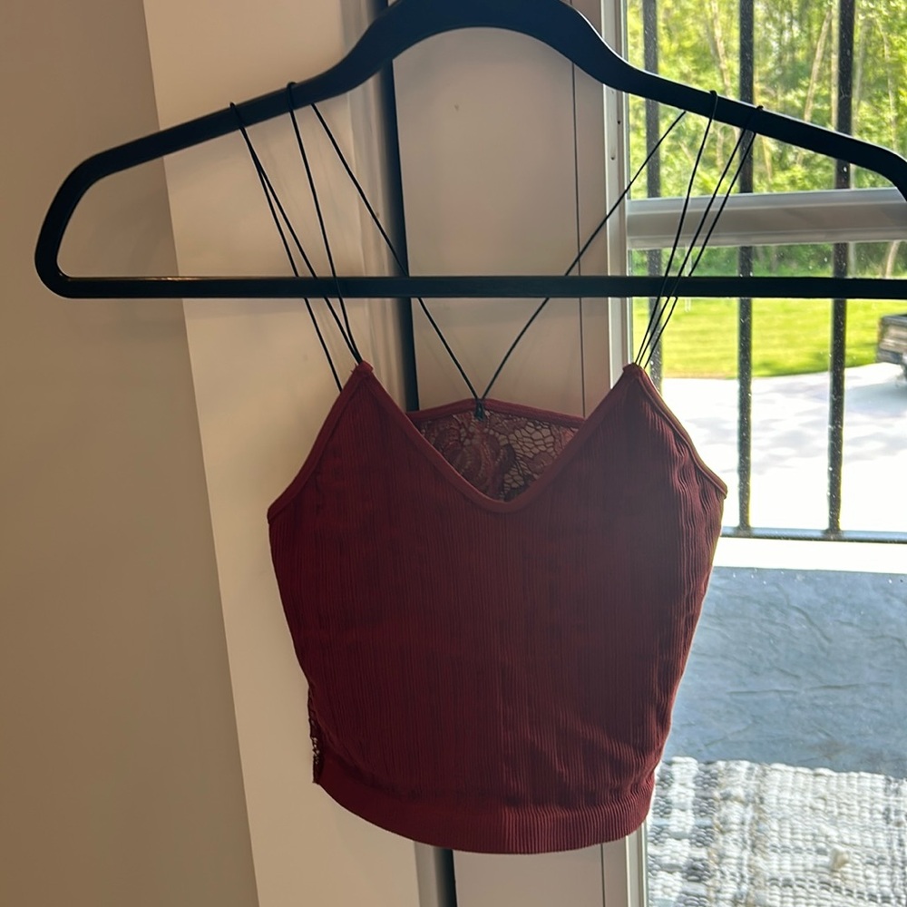Urban Outfitters Size Small Maroon Tank Top